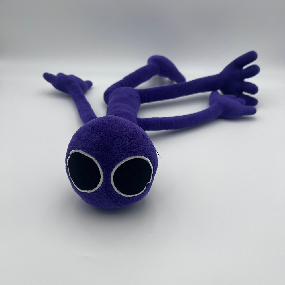 Rainbow Friends Purple Plush Long Limb Stuffed Animal Toy 19 Inch